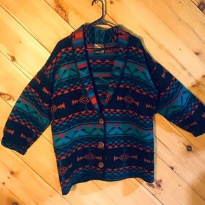 Women’s vintage native wool sweater